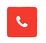 Call button illustration in red square